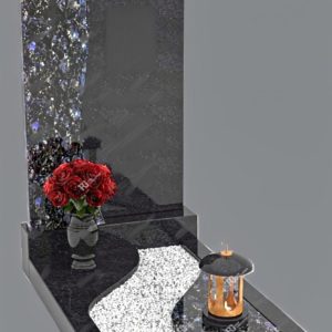 Памятник из стекла 07